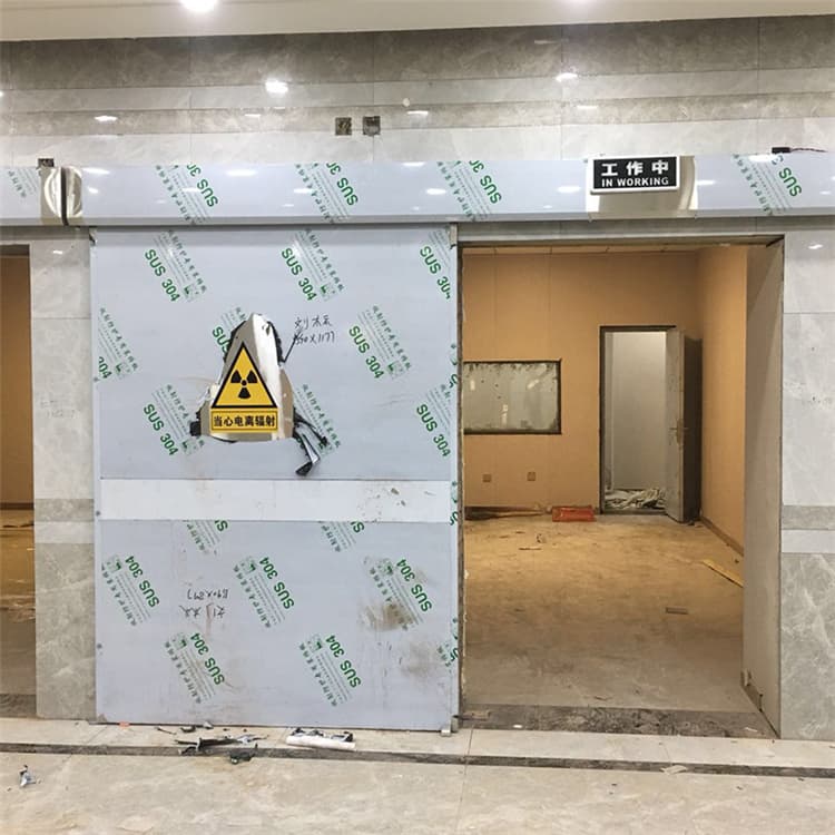 绍兴双扇电动防护铅门